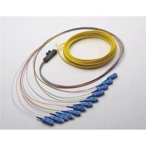 ribbon 12 cores SC/APC Fiber Optic Pigtail