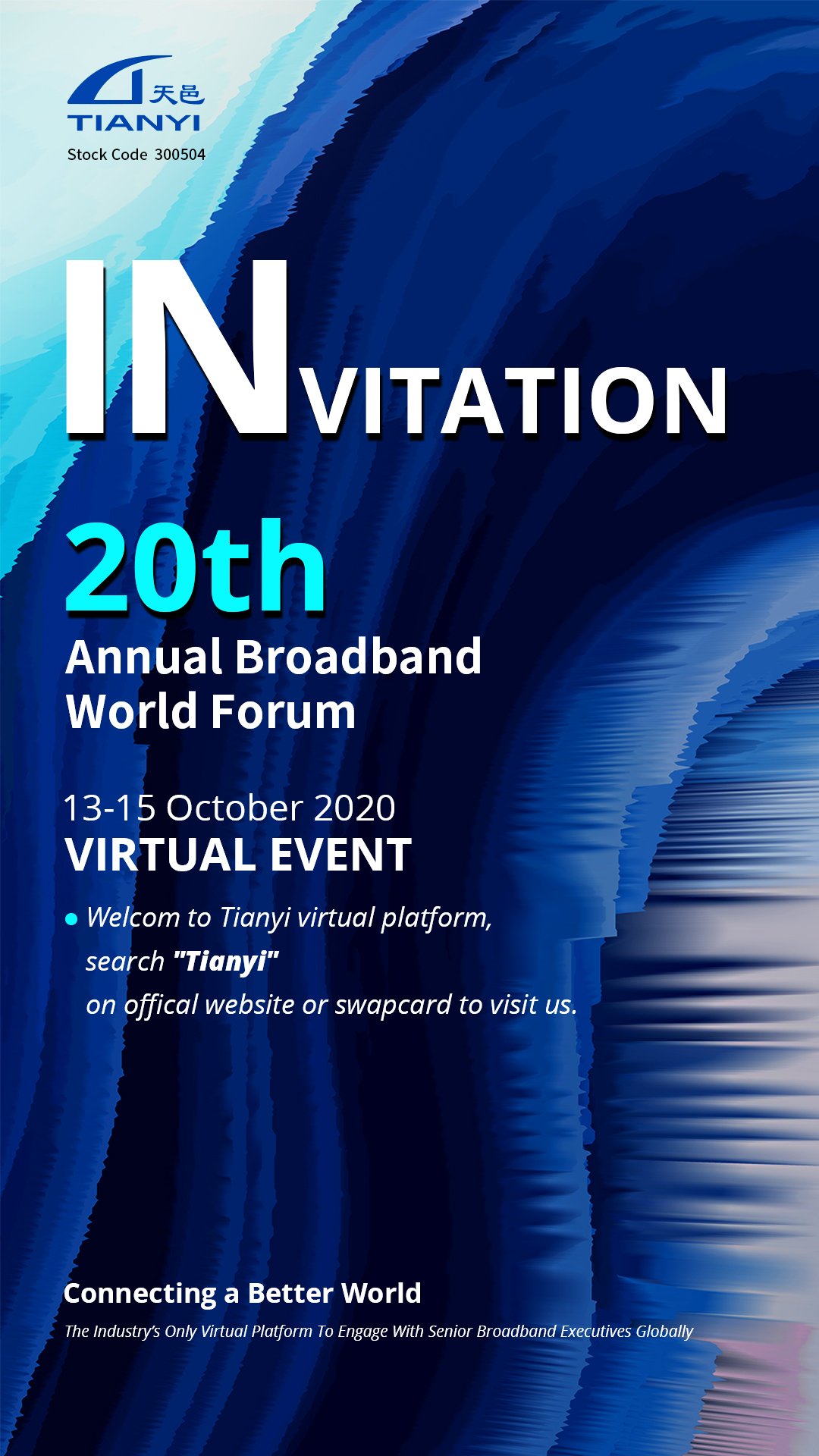 Join us on a virtual BBWFBroadband World Forum 2020
